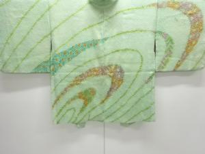 きぬた屋　本総絞り　亀甲に花模様絵羽織